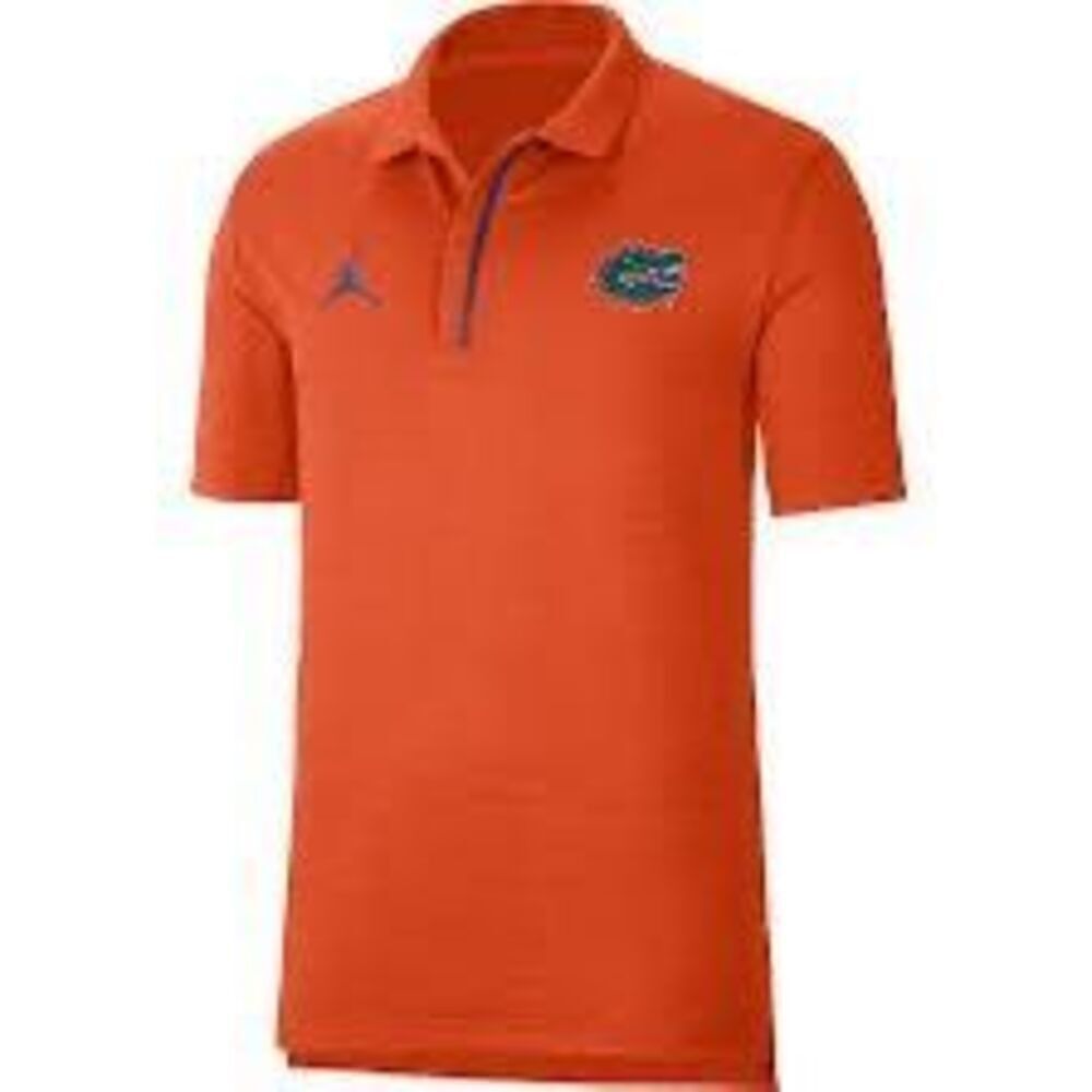 Jordan Men's XL Florida Gators Polo Shirt Bright Orange College Athletic Shirt